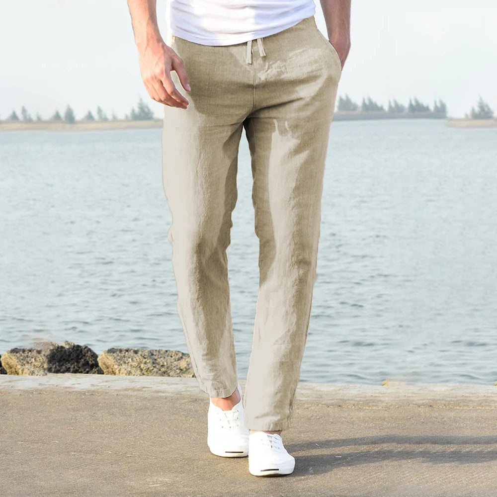 PREMIUM CETAMO LINEN PANTS – Cetamo